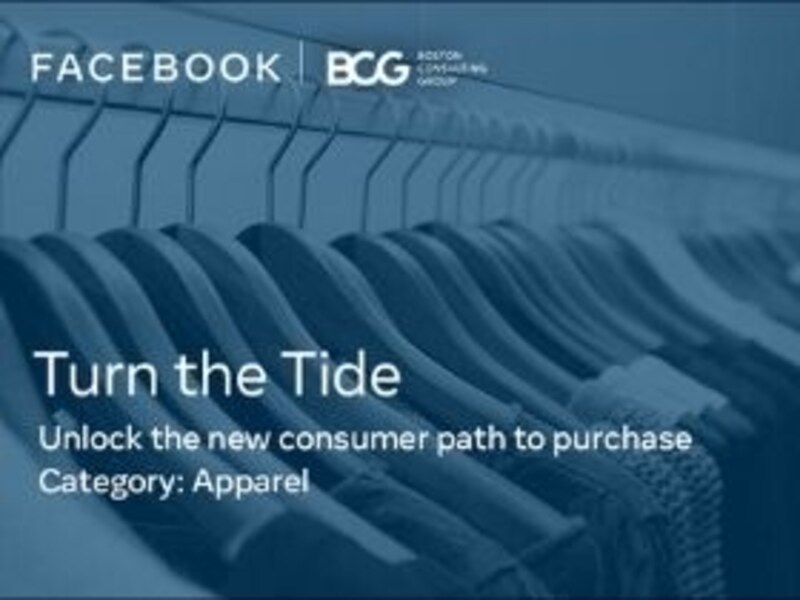Facebook-BCG report indicates digital influence on apparel consumers' rise to 60%