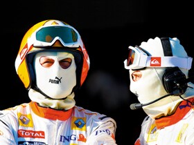 SAFETY FIRST: It might seem easy on the tube, not so when on the track