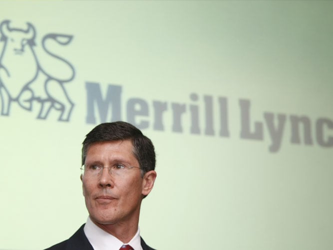 John A Thain, the former head honcho of Merrill Lynch, was one of those subpoenaed for his bonus payout