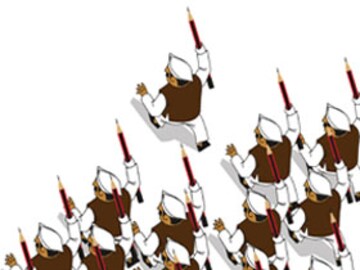 Indian Netas Go To School