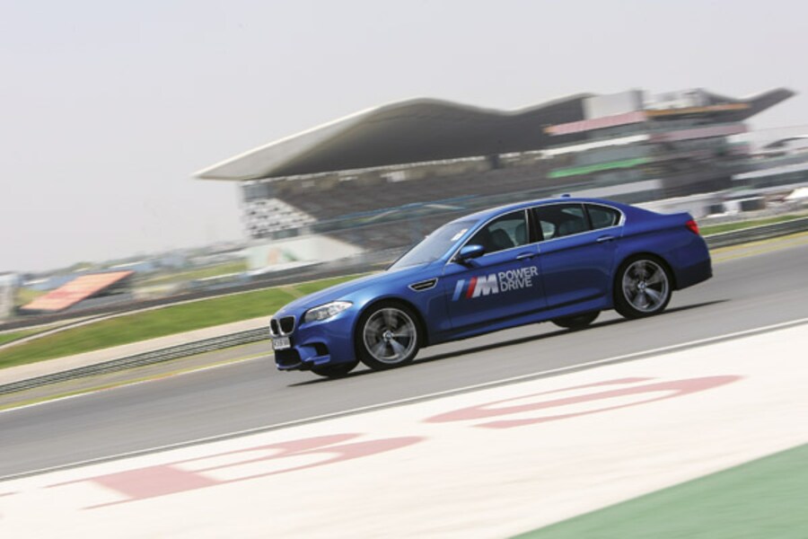 Blue streak: The BMW M5