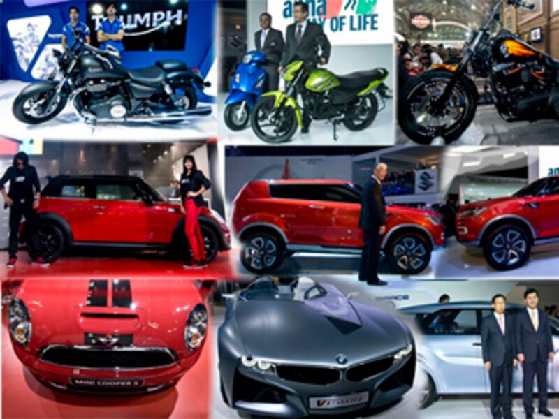 SUVs Rule Day 1 at Auto Expo 2012