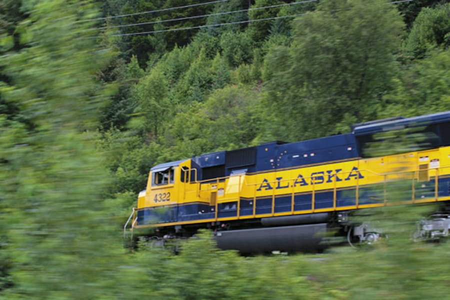 On the Right Track In Alaska