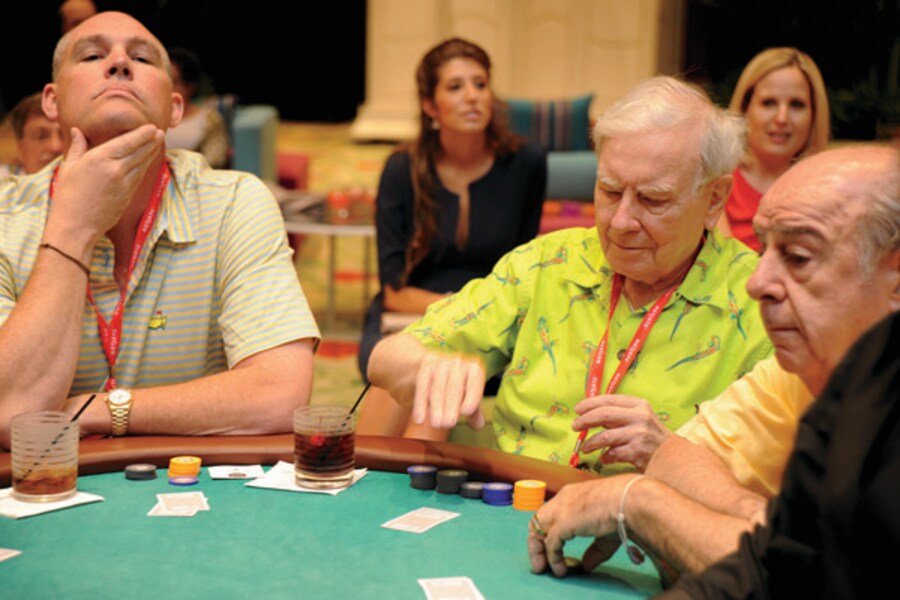 Warren Buffett's Private Poker Game