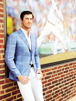 For Philadelphia pitcher Hamels, charity begins at home