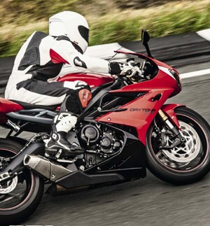 Triumph's Daytona Super Bike Makes Noise at the Auto Expo