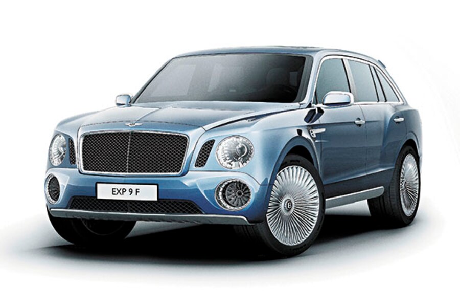 Fancy Bentley's new SUV or Brinco's hybrid bike?