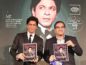 Shah Rukh Khan launches Forbes India Celebrity 100 issue