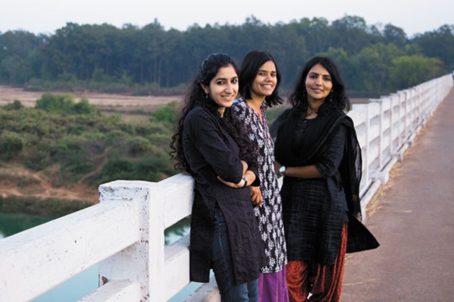 Guneet Kaur, Isha Khandelwal and Parijata Bhardwaj: Bringing law to the land