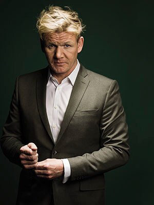 British chef Gordon Ramsay's rule