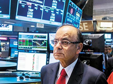 When Jaitley rang the closing bell at New York Stock Exchange