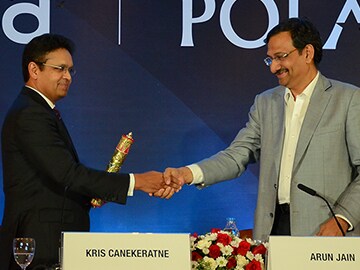 Why did Arun Jain sell Polaris Consulting and Services?