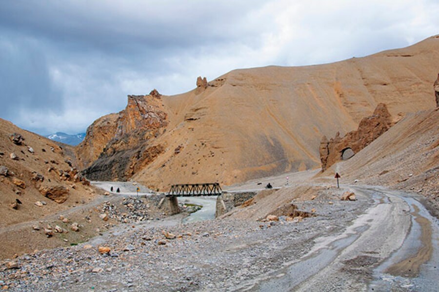 Braving the roads in the Himalayas