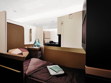 The long stretch: Try these cozy business class seats on your next long flight