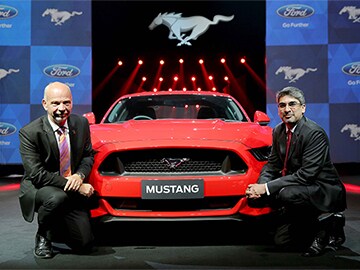 Ford unveils its iconic Mustang car in India