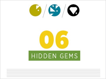 Six Hidden Gems and their confidence game