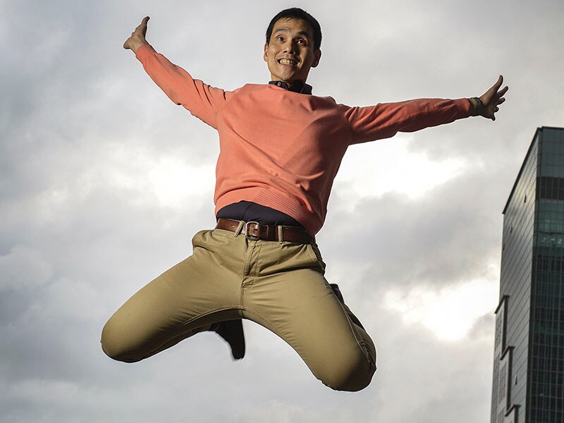 Maverick Shih is giving weight to cloud services at Acer