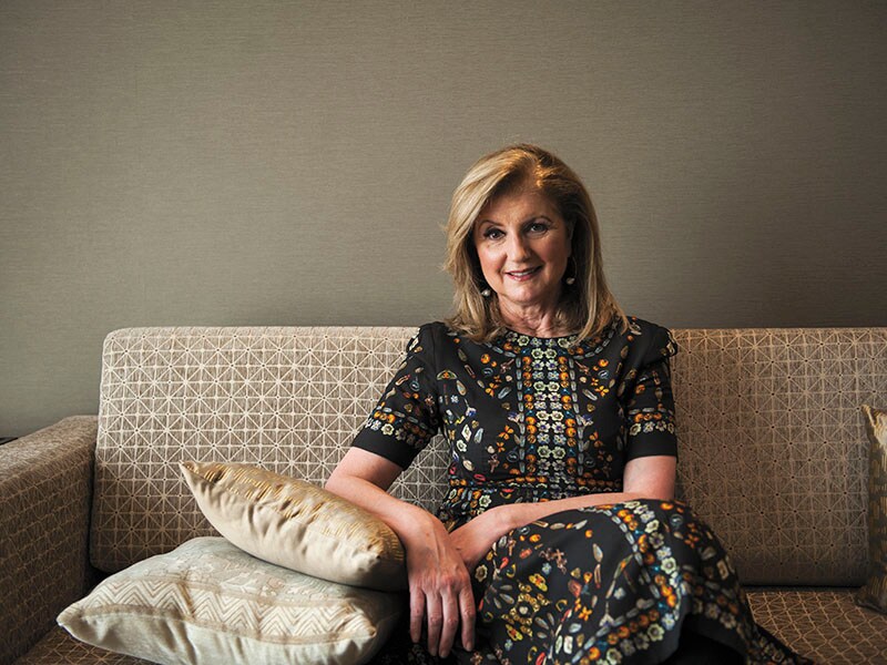 The idea that you have to sacrifice your well-being to succeed is delusional: Arianna Huffington