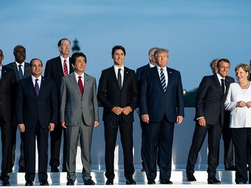 Trump sends mixed signals on China at G-7