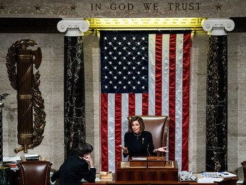 Steering impeachment with an iron grip, Pelosi forges a legacy she never sought