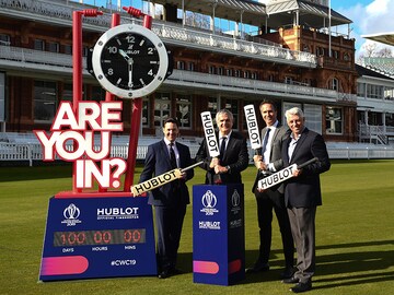 Hublot flags off the official countdown to the ICC Cricket World Cup 2019