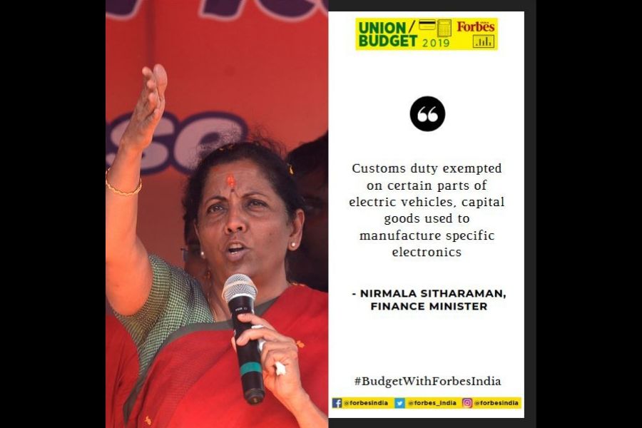 #Budget2019 Highlights: A quick recap of key announcements by FM Nirmala Sitharaman