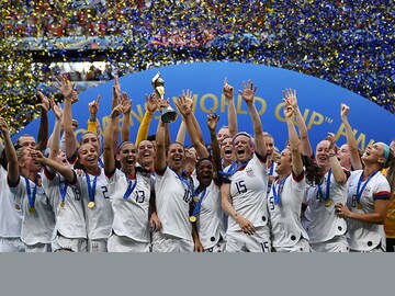 Worth of a World Cup title: For US women soccer team chants of 'Equal Pay' replace cheering
