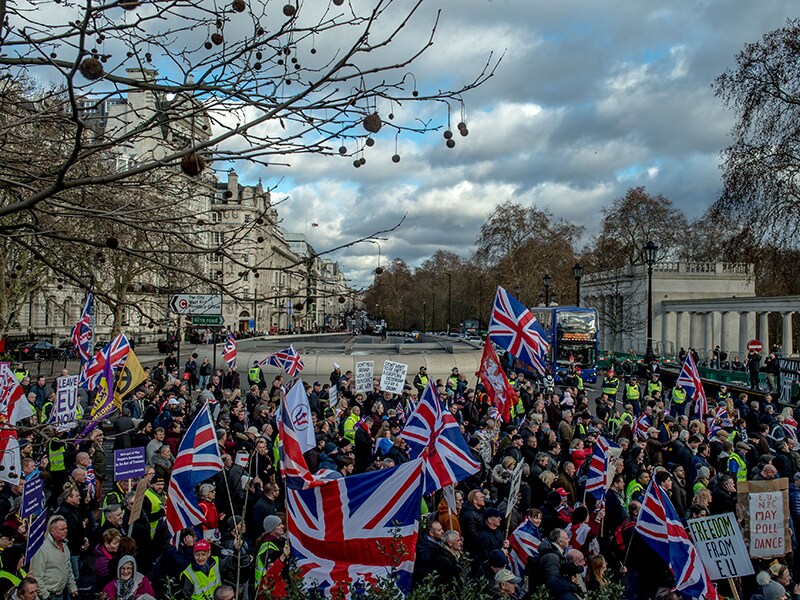 Britain's falling pound signals Brexit dismay