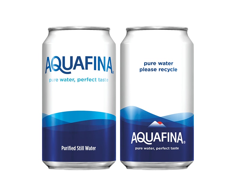 Would you drink water out of a can? Pepsi wants to know