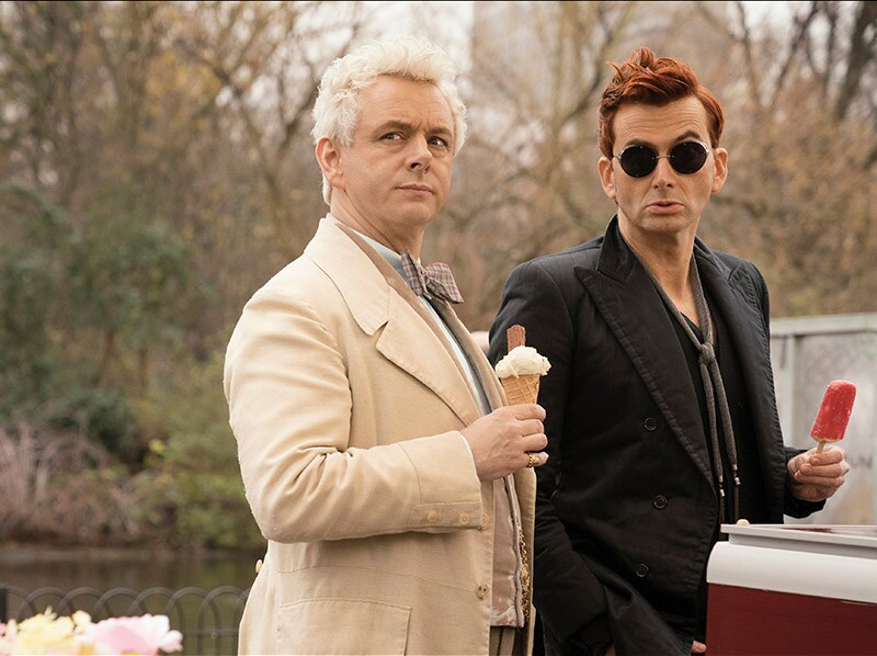 We've depicted hell as a basement office: Neil Gaiman on the ambitious Good Omens TV show