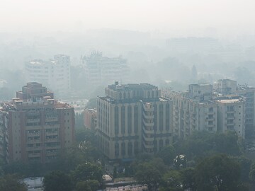 Gif: How Delhi air quality changed between October and November