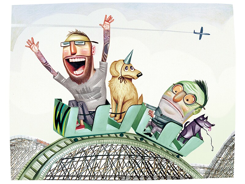 Business is thrilling again. Enjoy it from a distance