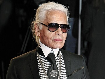Karl Lagerfeld makes India appearance