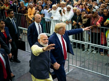 At Howdy Modi, Trump plays second fiddle