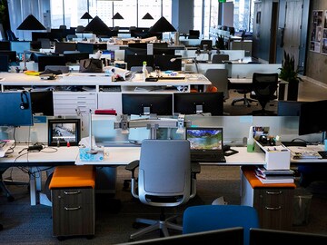 What will tomorrow's workplace bring? More elbow room, for starters