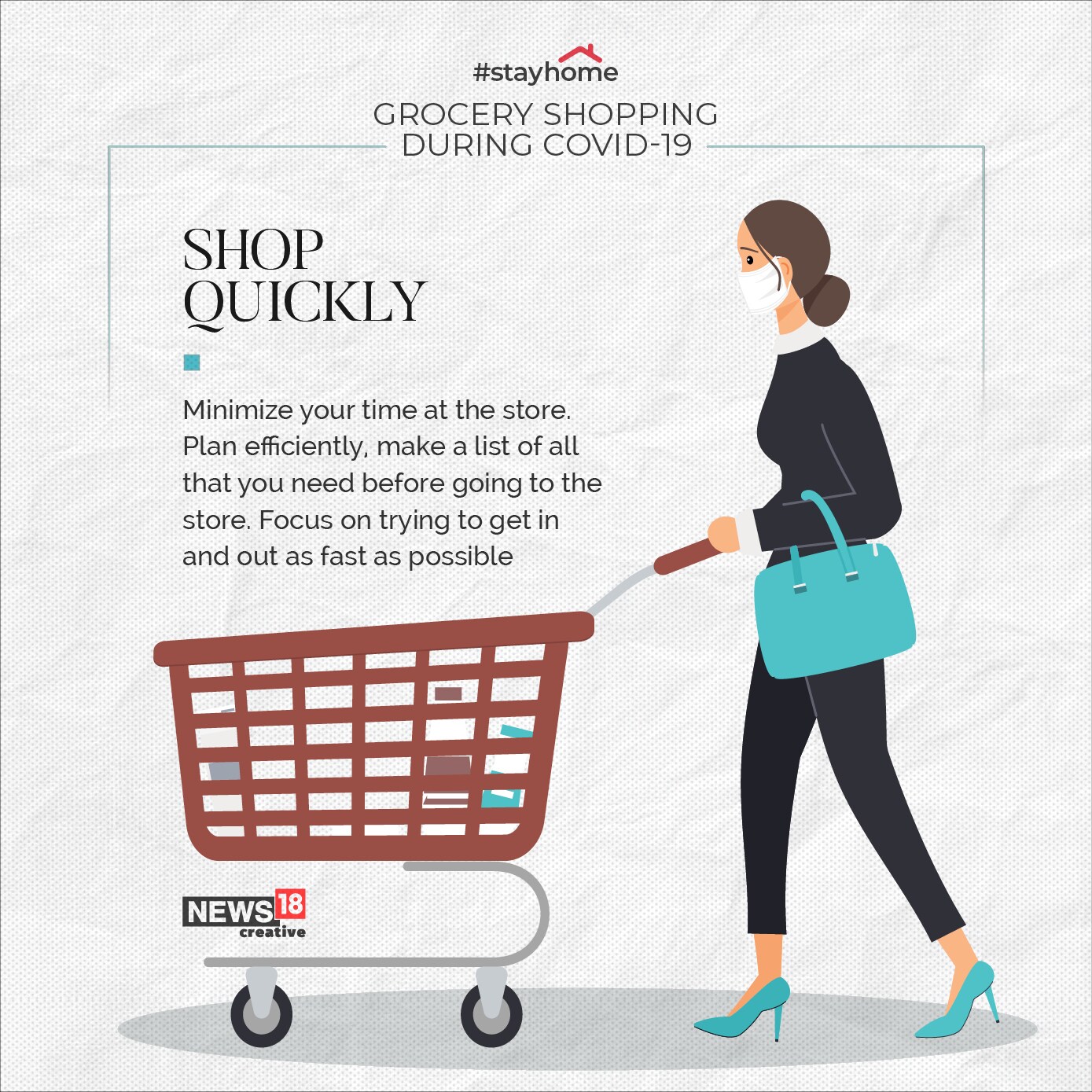 Covid-19: How to stay safe while grocery shopping