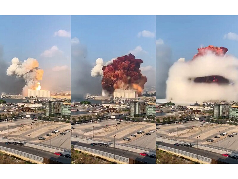 'Now you are going to die': Beirut bride recounts moment of blast