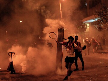 Photo of the Day: Unrest continues in Lebanon