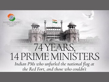 News by Numbers: PMs who unfurled the tricolour at Red Fort