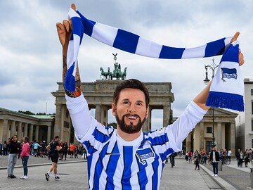 Photo of the day: Madame Tussaud's wants Messi for Berlin