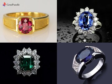 From success to style, gemstones are a man's best accessory