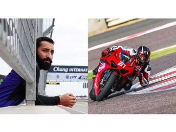 Riding that extra lap for the love of racing - Aakash Rajshakha