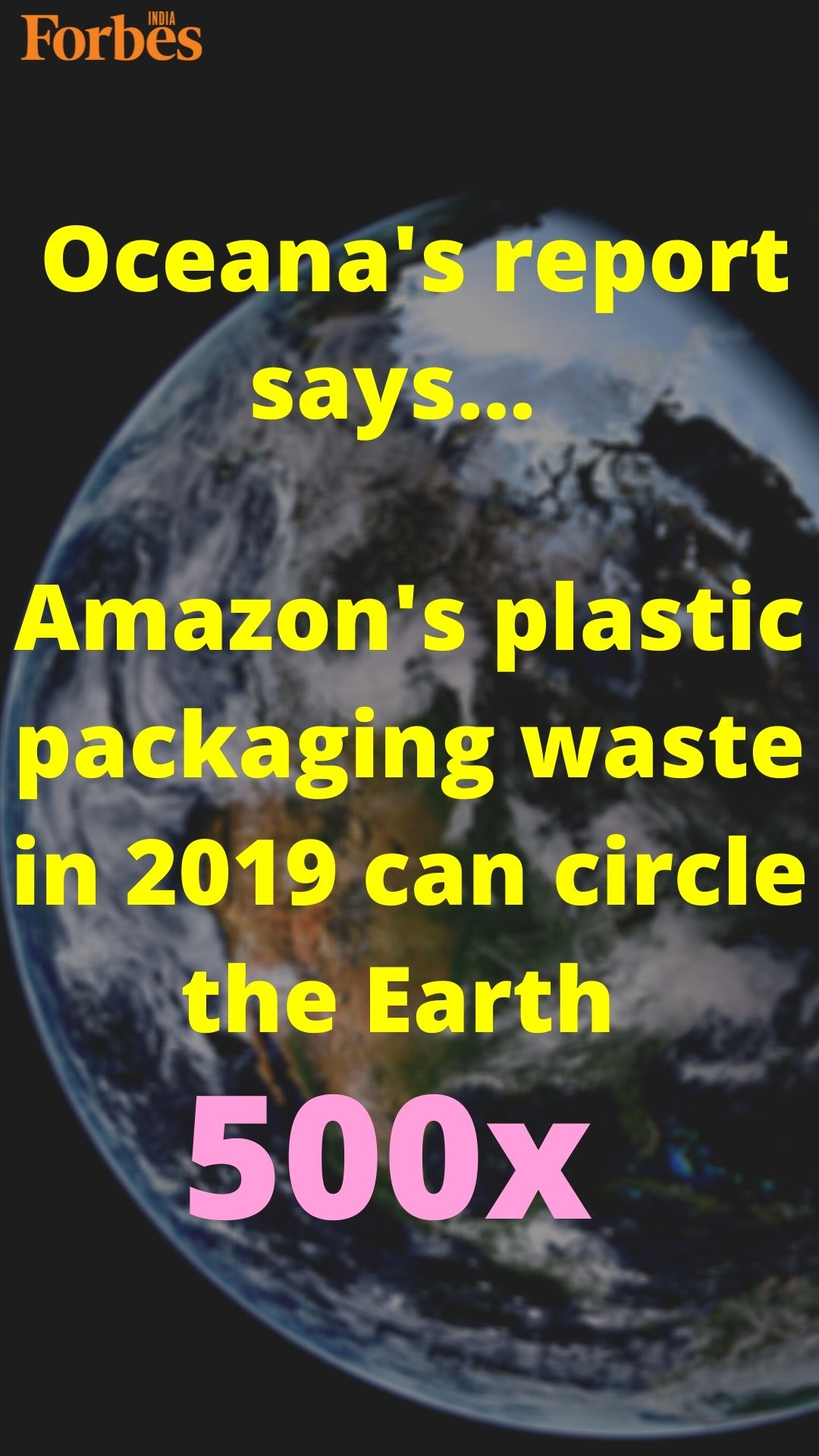 Amazon's plastic packaging waste can circle the Earth 500 times, study finds