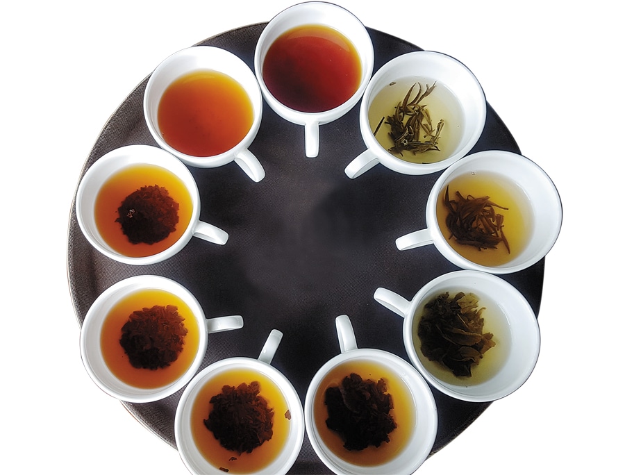 types of ceylon tea