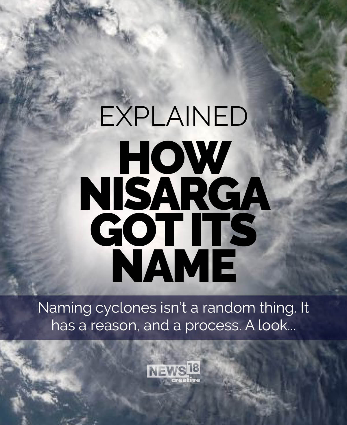 How cyclone Nisarga got its name