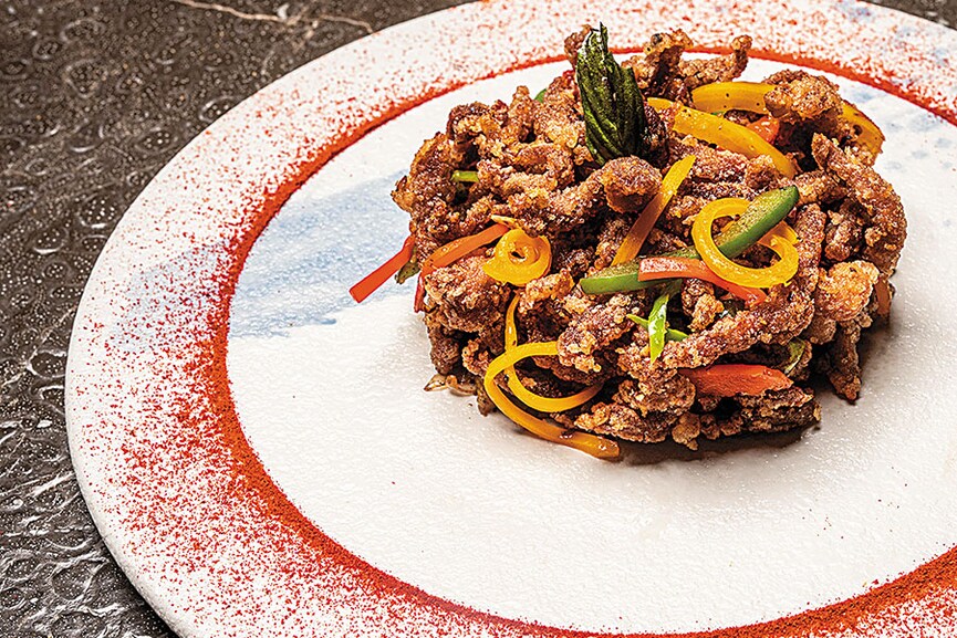 thai crispy lamb