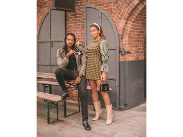 Glam with a dash of dapper