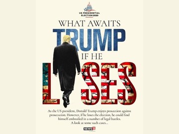 What awaits Trump if he loses? Many legal battles