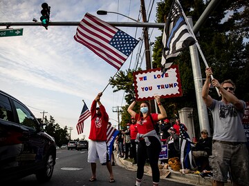 Covid-19 positive Donald Trump steps out for a ride—Miracle or Reckless