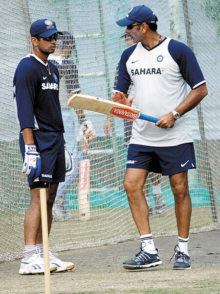 ravi shastri and dravid